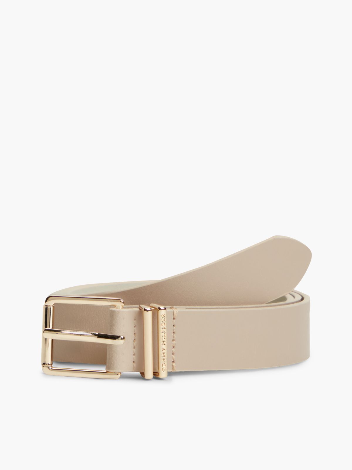 Square Buckle Leather Belt — Sugarcane