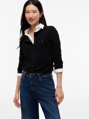 Женский ремень Tommy Hilfiger Square Buckle Slim Leather Belt, цвет: Чёрный — фото 5