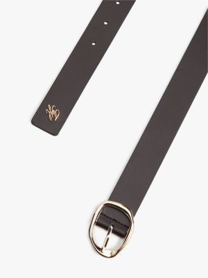 Женский ремень Tommy Hilfiger Smooth Leather Belt, цвет: Коричневый — фото 2