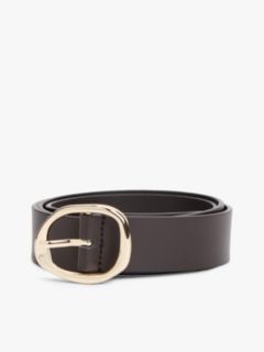 Smooth Leather Belt — Fondant Brown 4