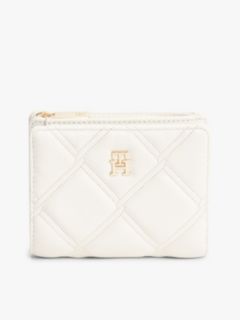 Quilted Bifold Wallet — Soft Cream 1