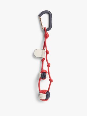 Женские брелоки Tommy Hilfiger Nautical Rope Leather Bag Charm — фото 2