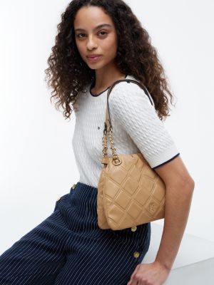 Женские сумки Tommy Hilfiger Quilted Mini Tote Bag — фото 2
