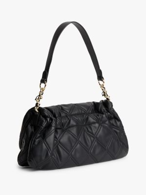 Женские сумки Tommy Hilfiger Quilted Flap Shoulder Bag — фото 3