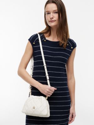 Женские сумки Tommy Hilfiger Quilted Mini Crossbody Bag — фото 2
