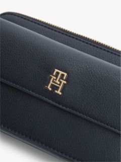 Monogram Pebbled Crossbody Bag — Space Blue 5