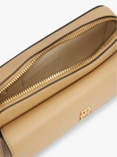 Monogram Pebbled Crossbody Bag — Classic Khaki 4