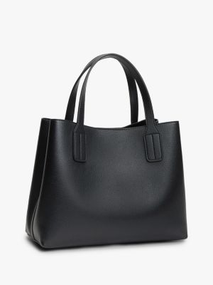 Женские сумки Tommy Hilfiger Monogram Pebbled Mini Satchel Bag — фото 3