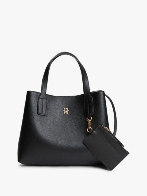 Женские сумки Tommy Hilfiger Monogram Pebbled Mini Satchel Bag