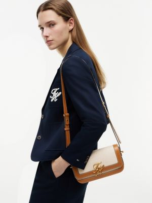 Женские сумки Tommy Hilfiger Script Monogram Canvas Crossbody — фото 2