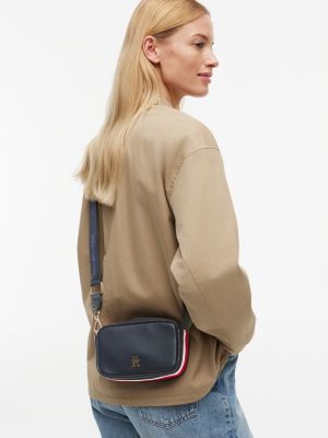Женские сумки Tommy Hilfiger Logo Tape Strap Crossbody Bag — фото 2