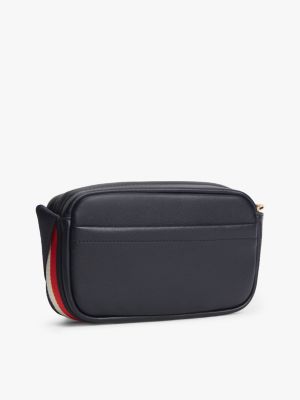 Женские сумки Tommy Hilfiger Logo Tape Strap Crossbody Bag — фото 3
