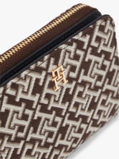 Jacquard Monogram Medium Zip Wallet — Neutral Mono 4