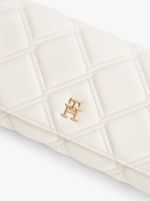 Женские кошельки Tommy Hilfiger Quilted Chain Strap Flap Wallet — фото 4
