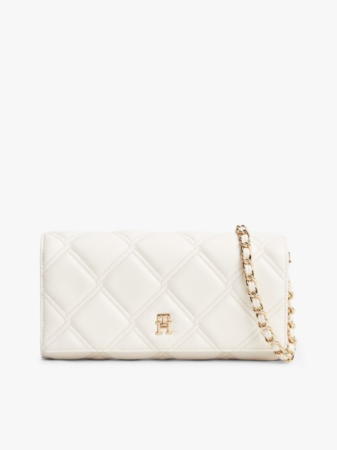 Женские кошельки Tommy Hilfiger Quilted Chain Strap Flap Wallet