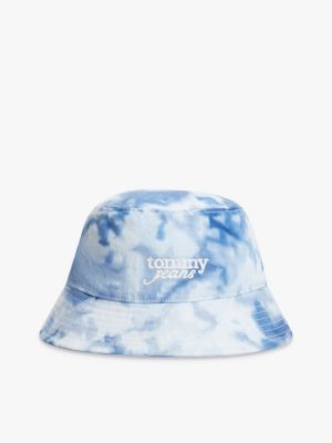 Tommy Jeans Tie-Dyed Bucket Hat, Tie Dye/ Blue Mix