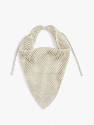 Tommy Jeans Crochet Bandana, Harbor Haze