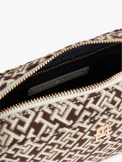 Jacquard Monogram Crossbody Bag — Neutral Mono 4