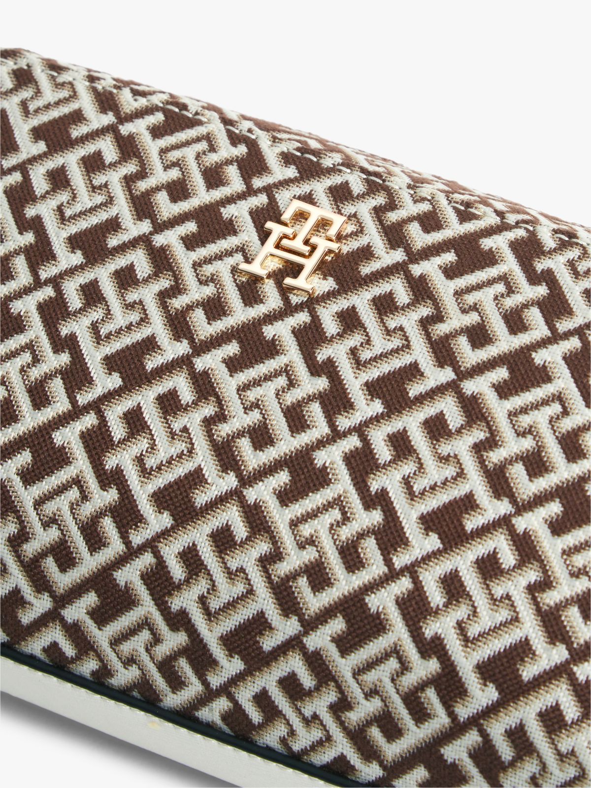 Jacquard Monogram Crossbody Bag — Neutral Mono