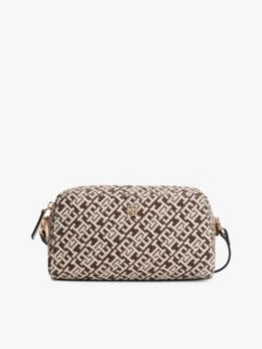 Jacquard Monogram Crossbody Bag — Neutral Mono 1