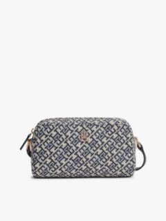 Jacquard Monogram Crossbody Bag — Blue Mono 1