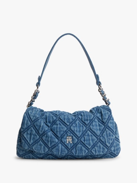 Женские сумки Tommy Hilfiger Quilted Denim Shoulder