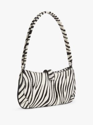 Женские сумки Tommy Hilfiger Tommy Jeans Zebra-Print Calf Hair — фото 3