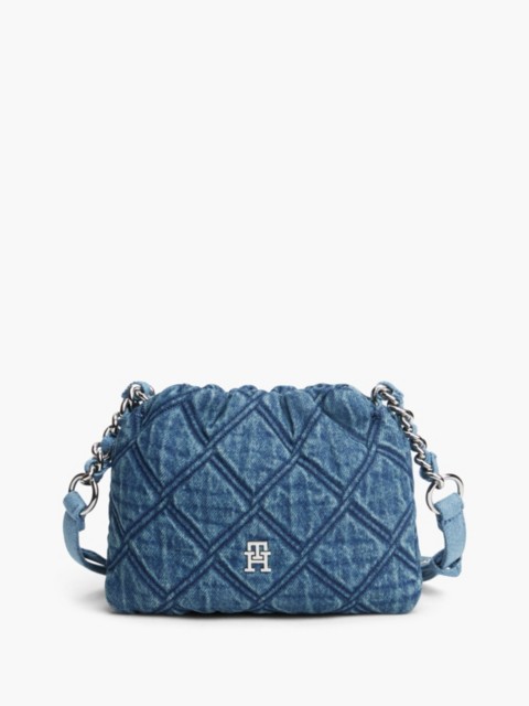 Женские сумки Tommy Hilfiger Quilted Denim Mini Crossbody