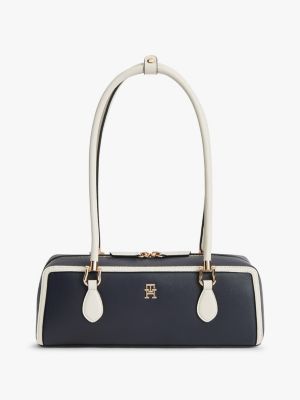 Monogram East-West Shoulder Bag, Space Blue