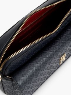 Allover Monogram Crossbody Bag — Space Blue 4