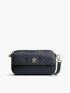 Allover Monogram Crossbody Bag — Space Blue 1