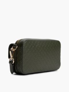 Allover Monogram Crossbody Bag — Dark Olive 3