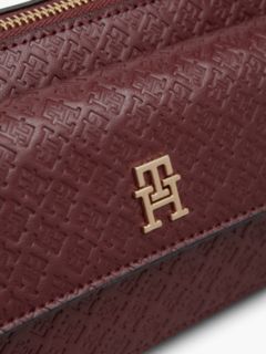 Allover Monogram Crossbody Bag — Oxblood 5