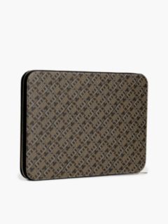 Allover Monogram Print Laptop Pouch — Black Mix 2
