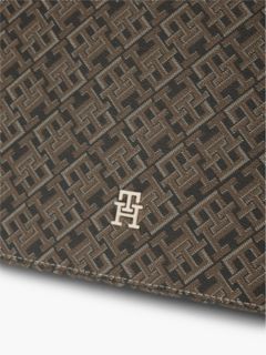 Allover Monogram Print Laptop Pouch — Black Mix 4