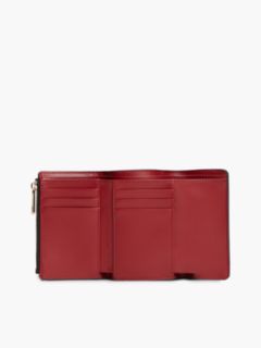 Buckle Monogram Trifold Wallet — Space Blue 3