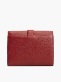 Buckle Monogram Trifold Wallet — Autumn Red 2