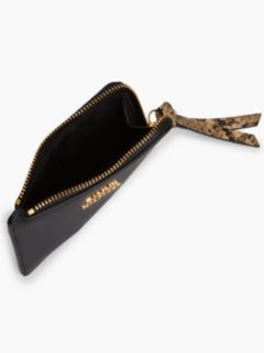 Smooth Leather Card Holder — Black 3