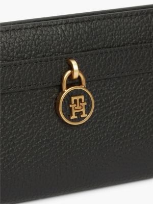 Женские кошельки Tommy Hilfiger Pebbled Leather Long Bifold Wallet — фото 4