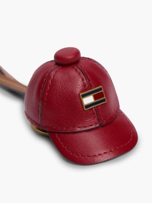 Женские брелоки Tommy Hilfiger Leather Mini Baseball Cap Bag Charm — фото 4