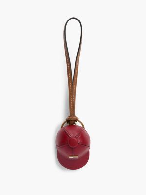 Женские брелоки Tommy Hilfiger Leather Mini Baseball Cap Bag Charm