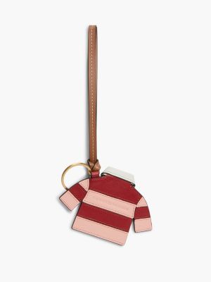 Женские брелоки Tommy Hilfiger Leather Mini Polo Shirt Bag Charm — фото 2