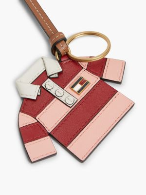 Женские брелоки Tommy Hilfiger Leather Mini Polo Shirt Bag Charm — фото 4