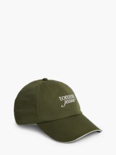 Tommy Jeans Embroidered Baseball Cap — Dark Greenery 1