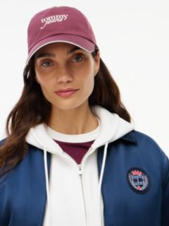 Tommy Jeans Embroidered Baseball Cap — Rosewood Brown 4