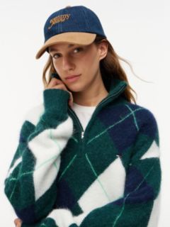 Tommy Jeans Mixed-Media Baseball Cap — Denim Dark 4