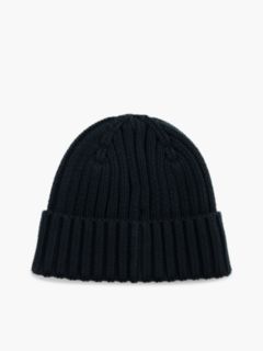 Tommy Jeans Badge Rib-Knit Beanie — Dark Blue 2
