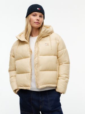 Шапки Tommy Hilfiger Tommy Jeans Badge Rib-Knit Beanie, цвет: Тёмный синий — фото 4
