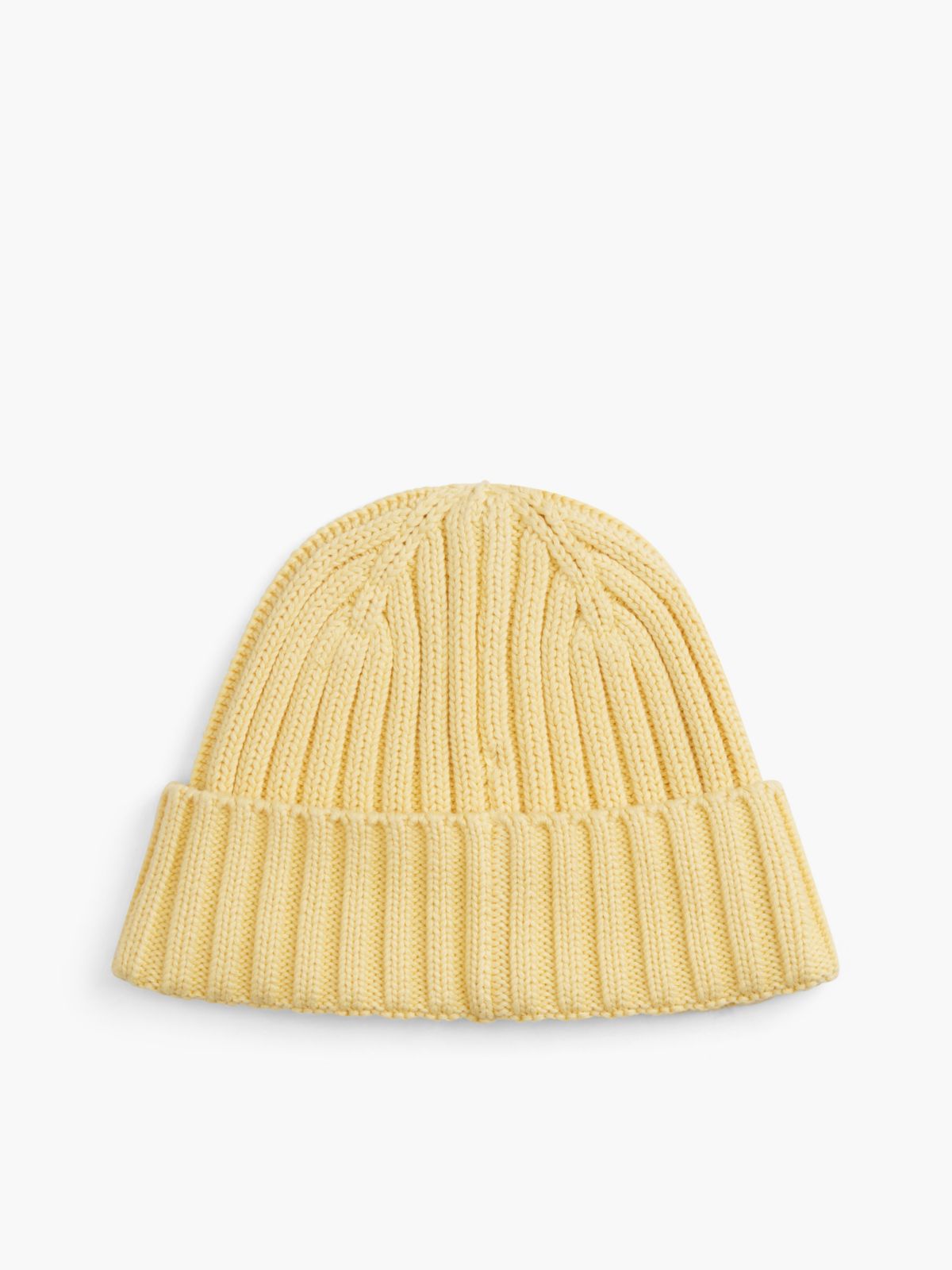 Tommy Jeans Badge Rib-Knit Beanie — Day Lily