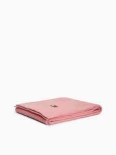 Tommy Jeans Badge Rib-Knit Scarf — Pale Primrose 3